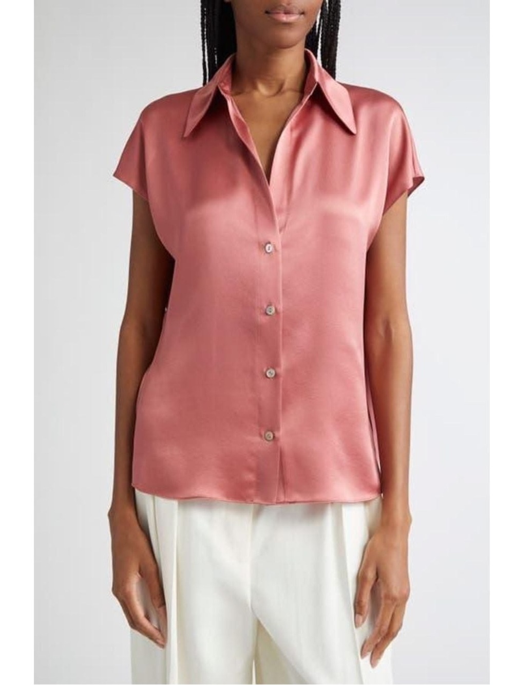 VINCE SILK BLOUSE